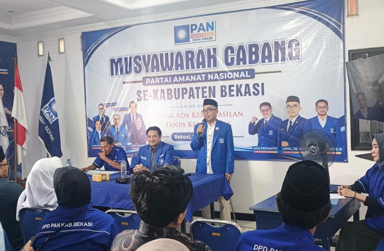MUSCAB PAN Se-Kabupaten Bekasi, H. Jamil: Kader Harus Hadir Menjadi Solusi bagi Rakyat, Bukan Sekadar Berpolitik