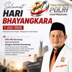 Ketua DPD PKS Karawang: Hari Bhayangkara ke-delapan puluh Momentum Memperkuat Pengabdian Polri untuk Kemajuan Umat dan Karawang Maju