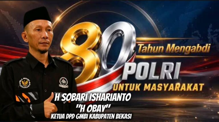 H Obay: Hari Bhayangkara ke-80 Momentum Memperkuat Sinergi dan Kebersamaan untuk Kabupaten Bekasi yang Kondusif