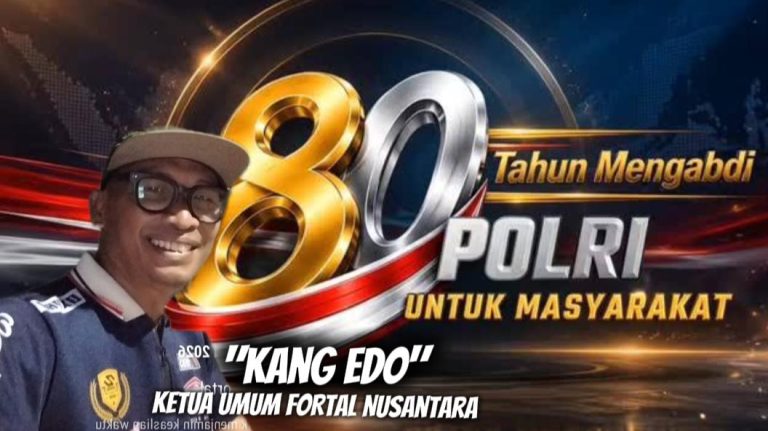 Ketua Umum FORTAL Nusantara Ucapkan Selamat Hari Bhayangkara ke-delapan puluh, Apresiasi Pengabdian Polri dan Dedikasi Kapolres Metro Bekasi