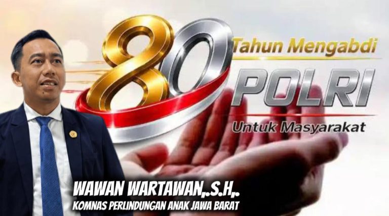 KOMNAS Perlindungan Anak Jawa Barat: Hari Bhayangkara ke-80 Momentum Memperkuat Perlindungan Anak dan Kepedulian Sosial