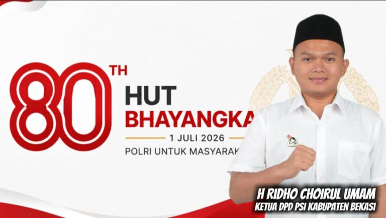 H. Ridho Choirul Umam: Hari Bhayangkara ke-80 Momentum Memperkuat Sinergi Demi Kemajuan Bangsa
