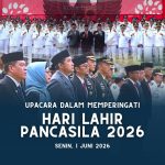 Ikuti Upacara Hari Lahir Pancasila, Ade Supriatna: Pancasila Fondasi Utama Jaga Keberagaman dan Kemajuan Kota Depok   