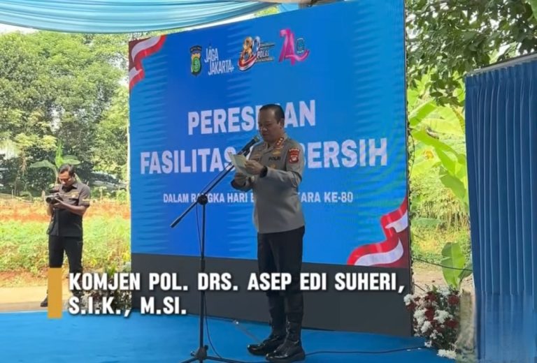 Kapolda Metro Jaya: Lewat Hari Bhayangkara ke-80, Hadirkan Solusi Air Bersih yang Berkelanjutan untuk Warga Depok