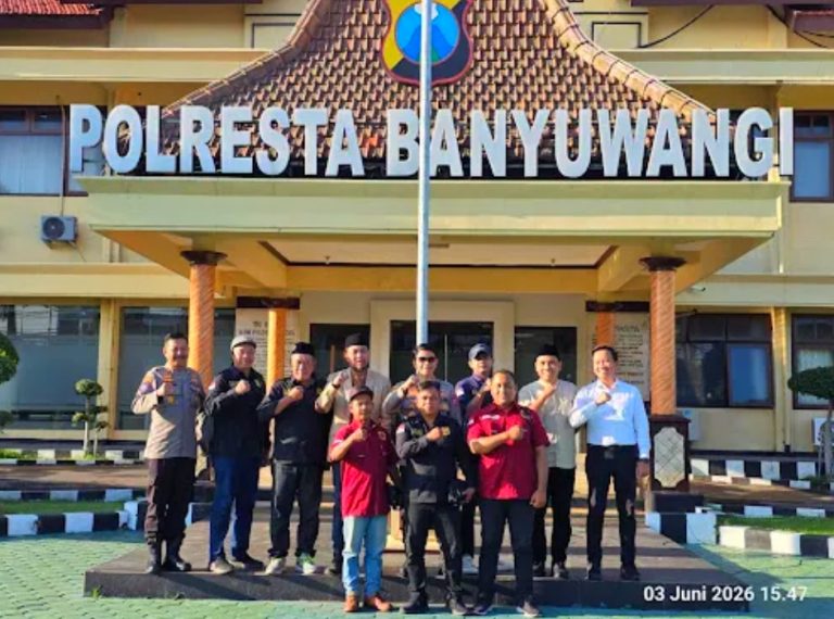 Silaturahmi ke Polresta Banyuwangi, PW Fast Respon Siap Gelar Sholawatan Akbar HUT Bhayangkara ke-80