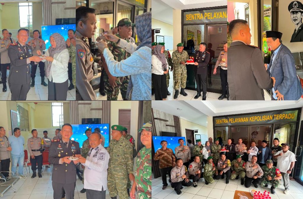 Forkopimcam Cikarang Pusat Beri Kejutan Hari Bhayangkara ke-80, Pererat Sinergi dengan Polsek Cikarang Pusat
