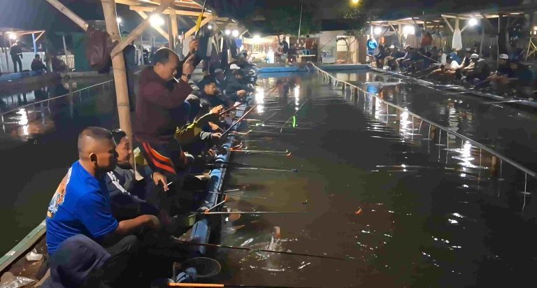 Team Bodre’x Taklukkan Ikan Bawal Kolam Mahkota Arhanud