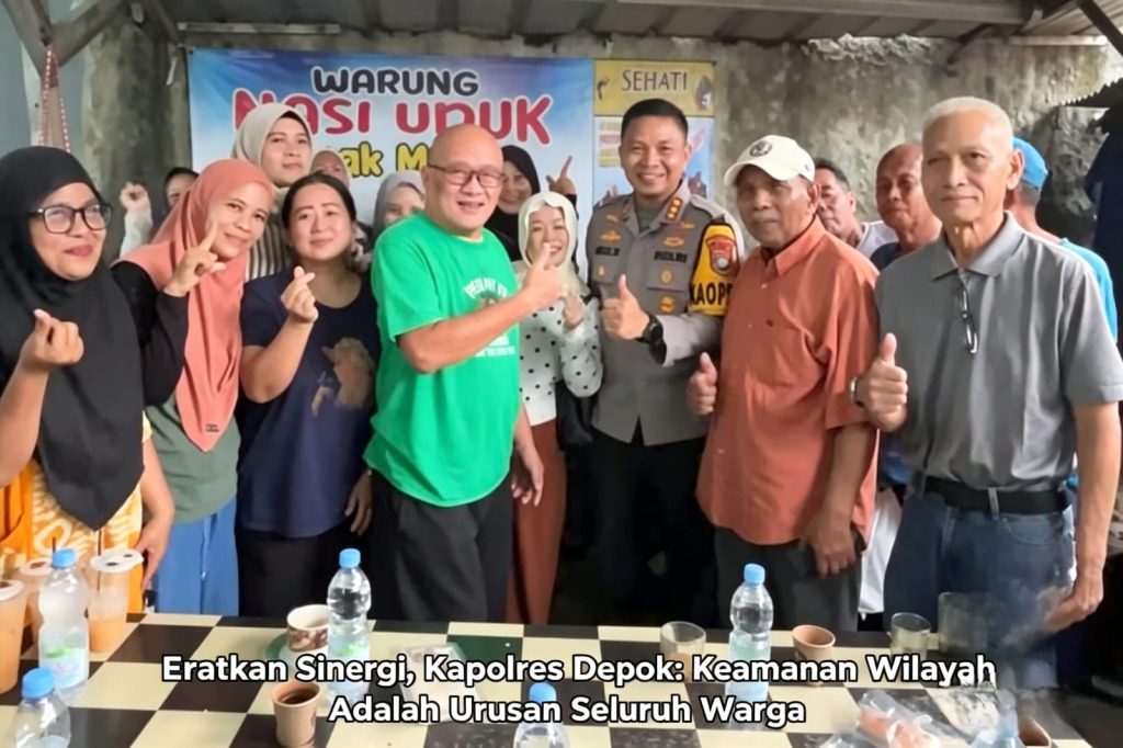 Eratkan Sinergi, Kapolres Depok: Keamanan Wilayah Adalah Urusan Seluruh Warga