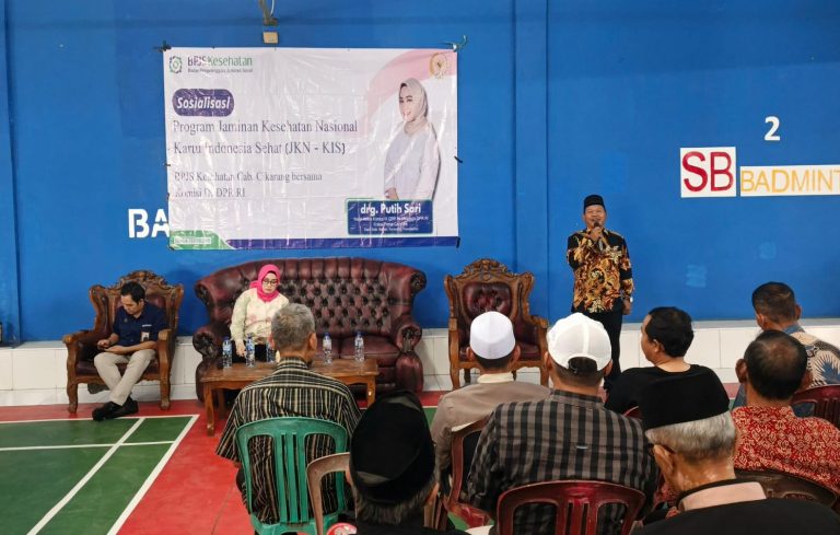 Kepala Desa Sukajaya Apresiasi Kehadiran Putih Sari, Harapkan Sosialisasi JKN-KIS Tingkatkan Pemahaman dan Akses Layanan Kesehatan Masyarakat