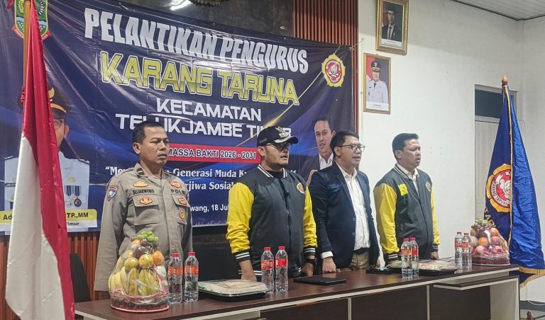 Ketua Karang Taruna Desa Purwadana Uwa Birong Ucapkan Selamat atas Pelantikan Kembali Asep Ruhiyat sebagai Ketua Karang Taruna Kecamatan Telukjambe Timur