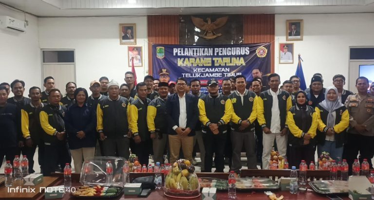 Asep Ruhiyat Kembali Pimpin Karang Taruna Telukjambe Timur, Siap Perkuat Sinergi Bersama Camat Ade Setiawan Bangun Generasi Muda Berkualitas