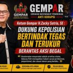 Ketua Umum GEMPAR Dukung Polri Bertindak Tegas dan Terukur Berantas Aksi Begal