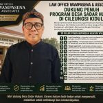 Law Office Wampasena & Associates Dukung Penuh Program Desa Sadar Hukum di Cileungsi Kidul