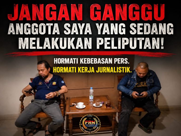 Ketum PW FRN Agus Flores Murka: Jangan Ada Lagi Wartawan Dipersulit, Hormati Kebebasan Pers!