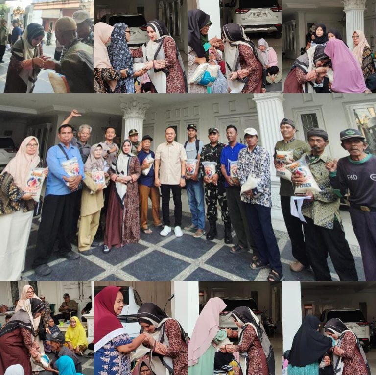 Kedermawanan Hj. Lina Herlina Sentuh Ratusan Lansia, Wujud Kepedulian Sosial yang Menginspirasi