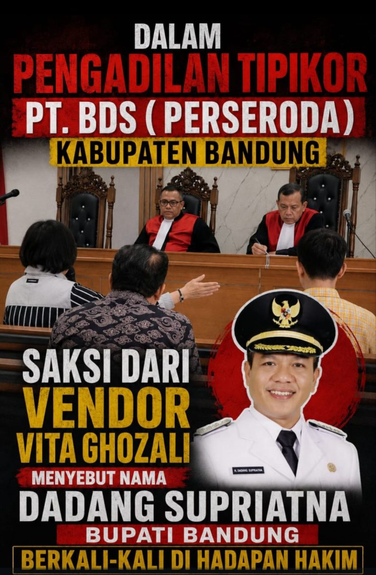 Skandal Ayam Rp128 Miliar: Saksi Vita Gozali Bongkar Peran Bupati Bandung dan Tawaran “Jebakan Batman” di Sidang Tipikor