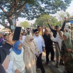DIKAWAL RIBUAN PENDUKUNG, H. LUKY SETIAWAN RESMI MENDAFTAR SEBAGAI CALON KEPALA DESA BOJONGSARI