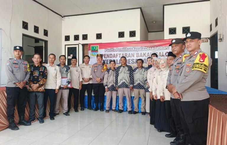 H. APUDIN JADI CALON PERTAMA YANG MENDAFTAR, KETUA BPD JATIBARU M3 TEKANKAN NETRALITAS