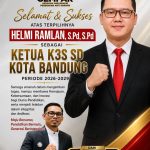 H Zacky Satria Ucapkan Selamat atas Terpilihnya Helmi Ramlan sebagai Ketua K3S SD Kota Bandung Periode 2026–2029