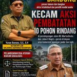 Yunan Buwana Dukung Wali Kota Bandung Tegakkan Hukum atas Penebangan Pohon, Desak Pelaku Diproses Sesuai Ketentuan