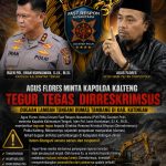 Agus Flores Minta Kapolda Kalteng Tegur Keras Dirkrimsus: Jangan Biarkan Laporan Masyarakat Mengendap