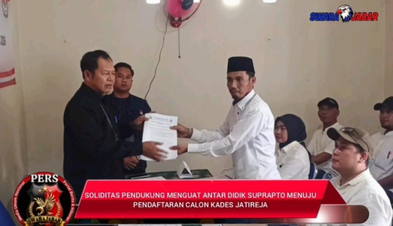 Gelombang Dukungan Antarkan Didik Suprapto Maju sebagai Calon Kepala Desa Jatireja