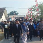 Diiringi Ribuan Warga, H Andi Daftar Pilkades Karangsatu, Bawa Semangat Perubahan dan Pengabdian