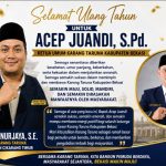 Ketua Karang Taruna Cikarang Timur Jajang Nurjaya Sampaikan Ucapan Selamat HUT untuk Acep Juandi, Dorong Karang Taruna Semakin Solid dan Berdampak