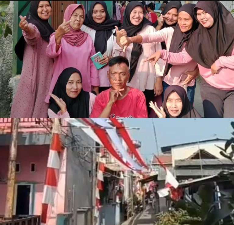 Merah Putih 320 Meter Membentang, Warga Jatirasa Barat Rayakan Kemerdekaan dengan Gotong Royong