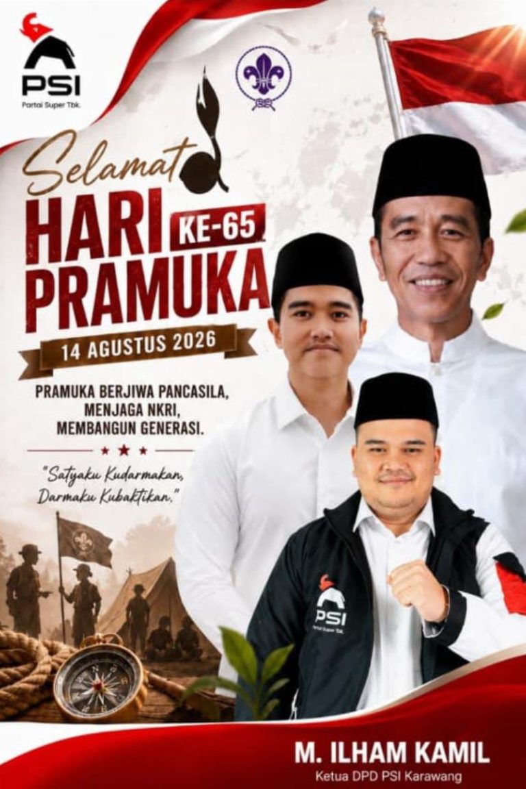 Hari Pramuka ke-65, Ilham Kamil: Pramuka Berjiwa Pancasila, Menjaga NKRI, Membangun Generasi