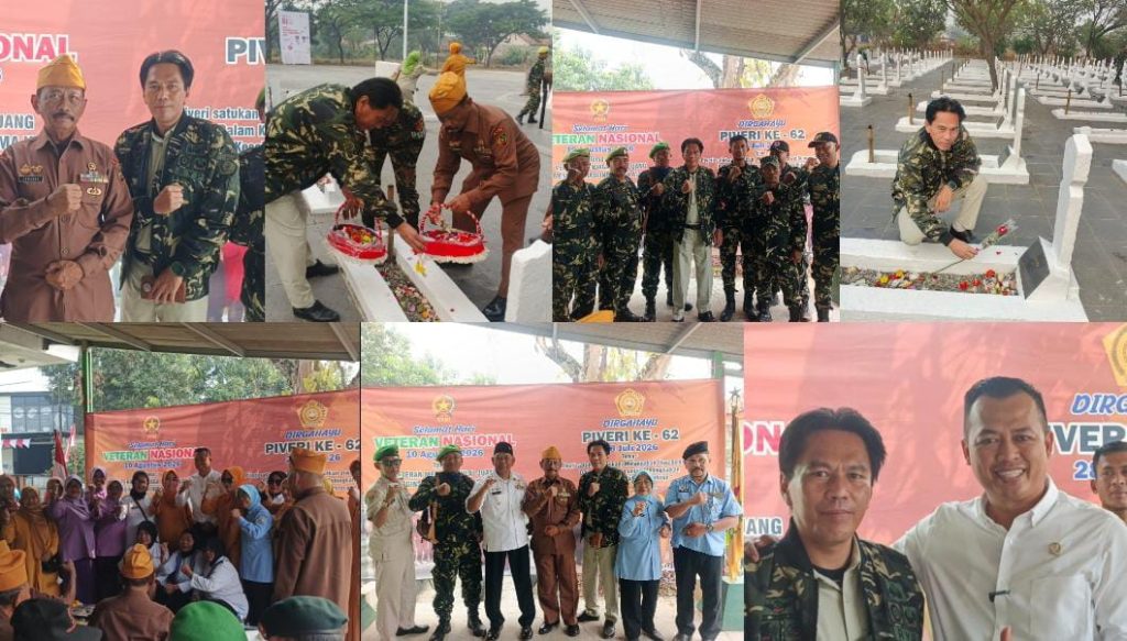 PPM dan LVRI Karawang Rawat Api Kejuangan, Tabur Bunga Jadi Refleksi Hari Veteran Nasional