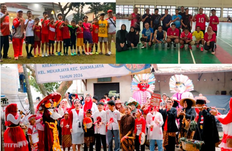 Peringatan HUT RI ke 81 RW 01 Kelurahan Mekarjaya: RT 03 Juara Bulutangkis, RT 05 Balas dengan Juara Mini Soccer dan Juara Karnaval Budaya 