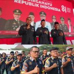 GMBI Dipimpin “H Obay” Hadiri Upacara HUT Kemerdekaan RI ke-81 di Plaza Pemda Kabupaten Bekasi