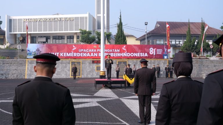 Merah Putih Berkibar di Sespim Polri, Semangat Kemerdekaan Menguatkan Integritas dan Pengabdian