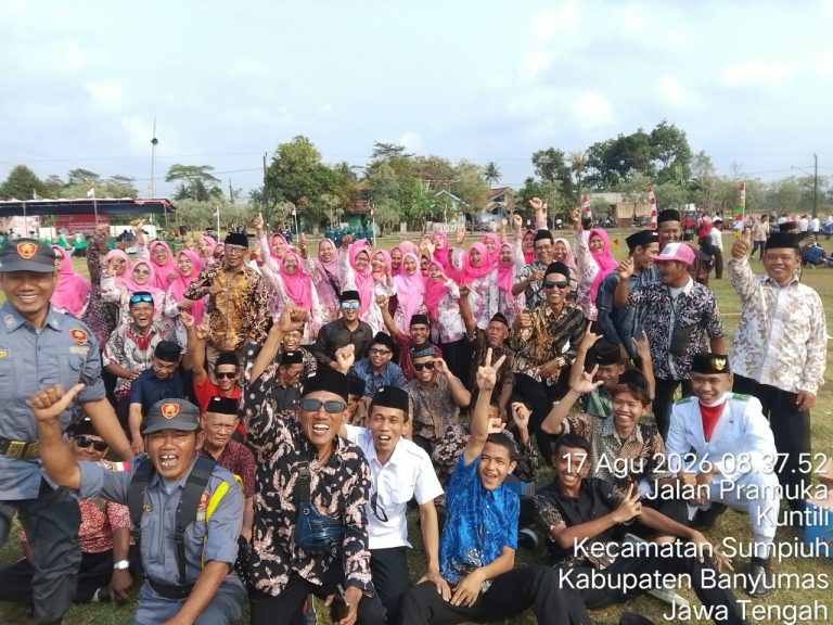 Syiar Kebangsaan di Bumi Kuntili: Upacara HUT Ke-81 RI Berlangsung Mencekam Khidmat