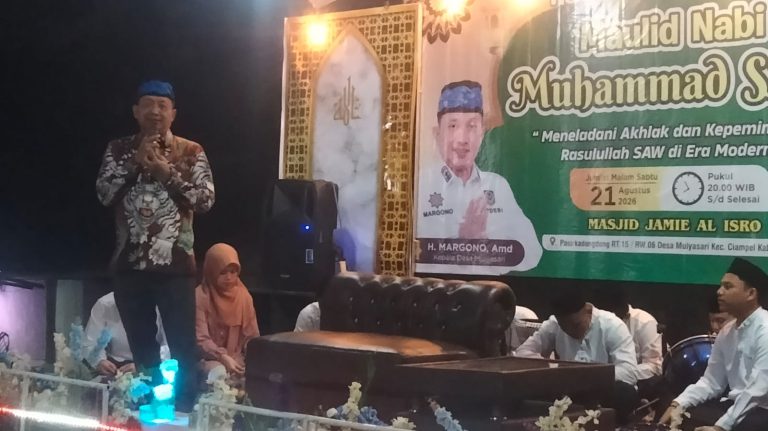 H. Margono Ajak Masyarakat Mulyasari Teladani Rasulullah SAW, Perkuat Tholabul Ilmi dan Raih Keberkahan