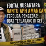 FORTAL Nusantara Bantu APH Amankan Terduga Pengedar Obat Terlarang di Setu