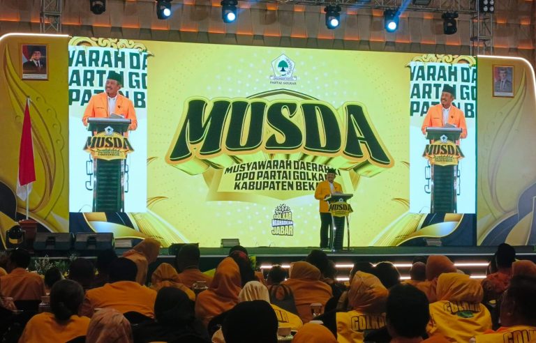 MUSDA Golkar Kabupaten Bekasi: Akhmad Marjuki Tekankan Musyawarah, Soliditas, dan Masa Depan Partai hingga 2030