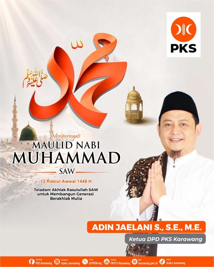 Maulid Nabi 1448 H, Adin Jaelani Sopian Ajak Masyarakat Meneladani Rasulullah dalam Menata Diri, Keluarga dan Kepemimpinan