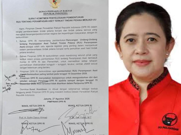 Empat Wakil Ketua Teken, Puan Tak Teken: Apa yang Disembunyikan di Balik Komitmen RUU Perampasan Aset?