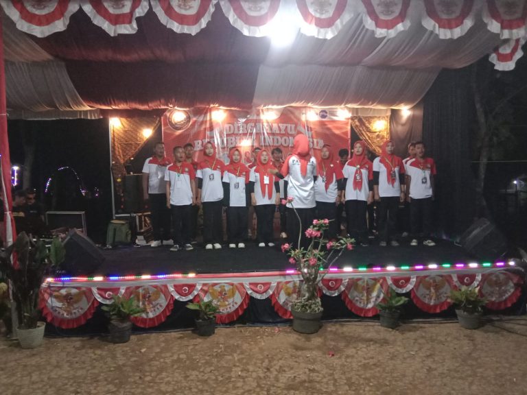 Malam Puncak HUT RI ke-81 di Kuntili Gadog: Ketika Kemerdekaan Dirayakan dengan Syukur, Gotong Royong dan Persaudaraan