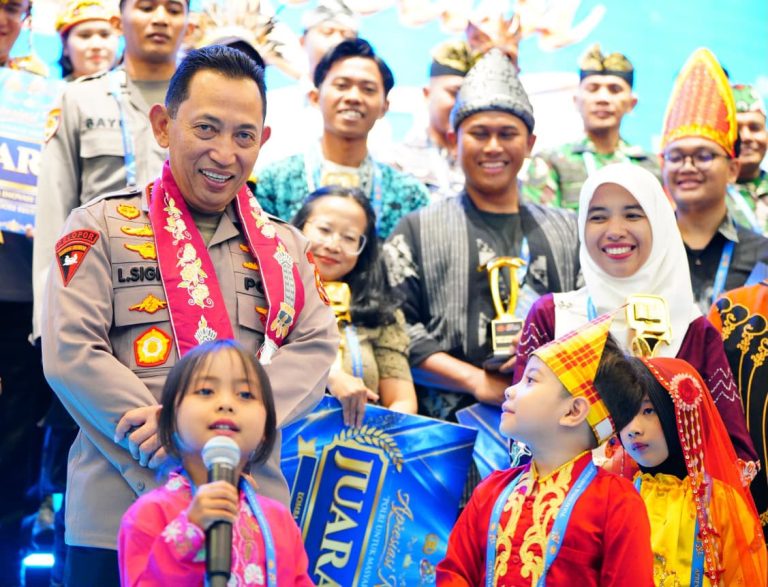 Kapolri Beri Ruang Anak Berkarya dan Menyuarakan Cita-Cita