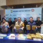 Polres Metro Bekasi Bongkar Jaringan Narkotika, 12 Tersangka Diamankan dan Ribuan Jiwa Diselamatkan