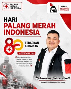 HARI PALANG MERAH INDONESIA KE-80, MUHAMMAD ILHAM KAMIL: SOLIDARITAS PEMUDA MENJADI KEKUATAN KEMANUSIAAN DAN KEMAJUAN INDONESIA